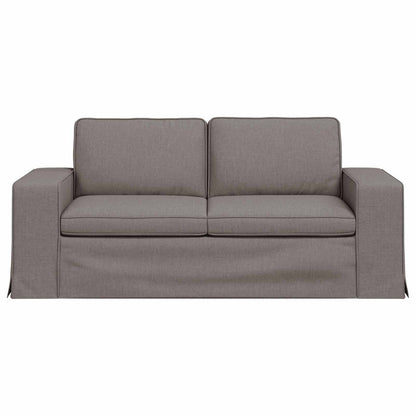Bank Taupe 182 x 80 x 82 cm Metaal