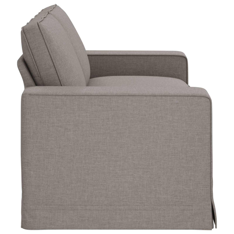 Bank Taupe 182 x 80 x 82 cm Metaal