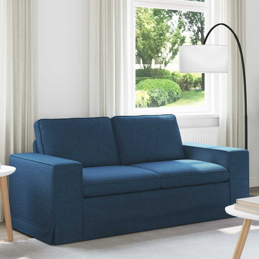Bank Blauw 182 x 80 x 82 cm Metaal