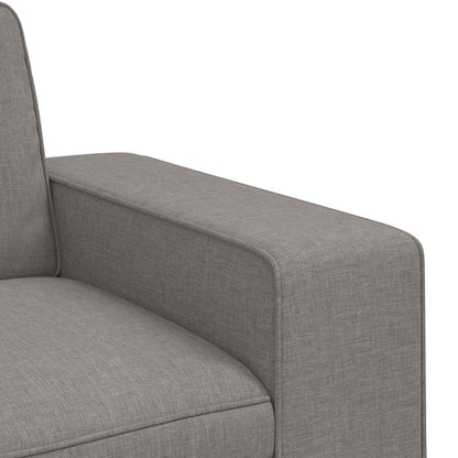 Bank Taupe 222 x 80 x 82 cm Metaal