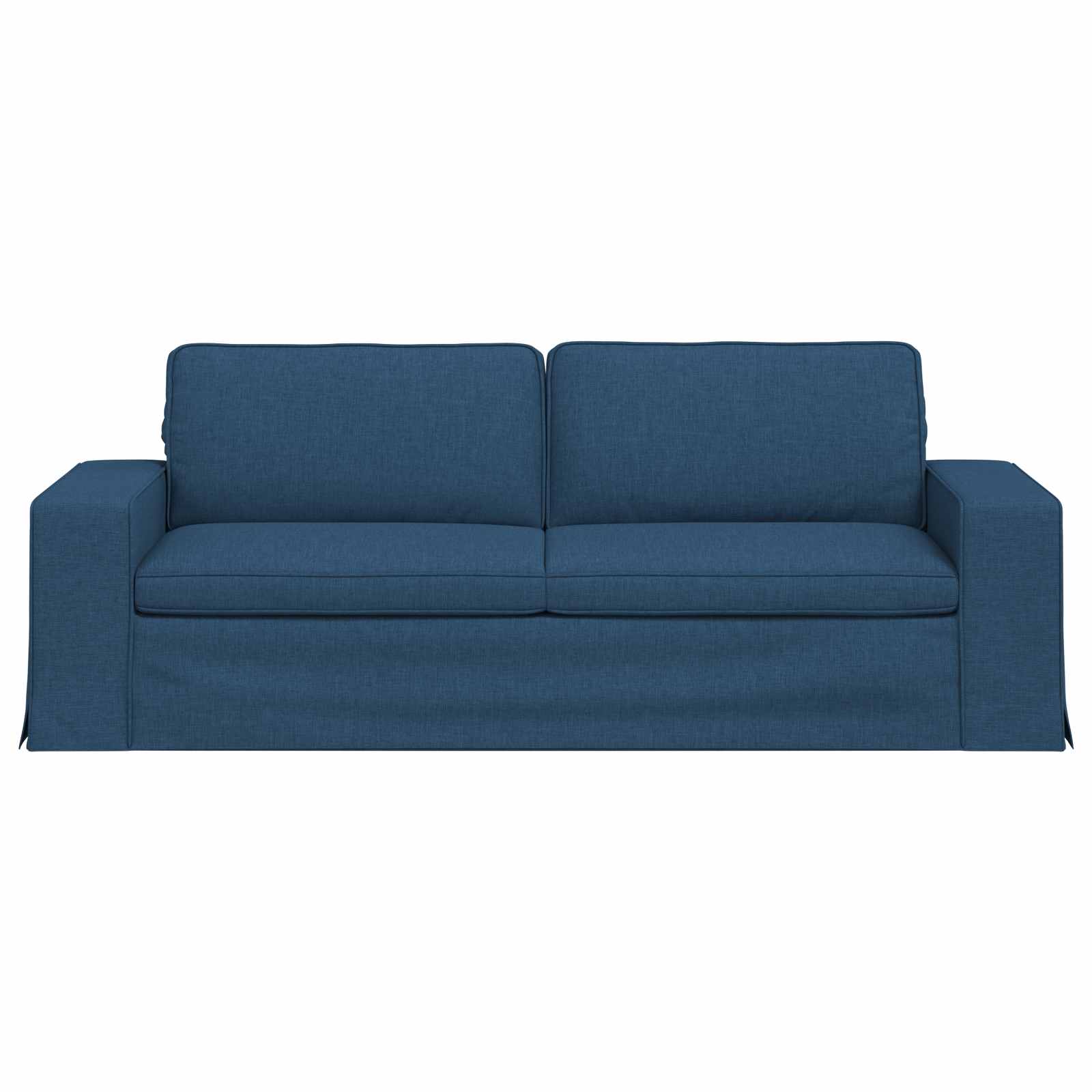 Bank Blauw 222 x 80 x 82 cm Metaal