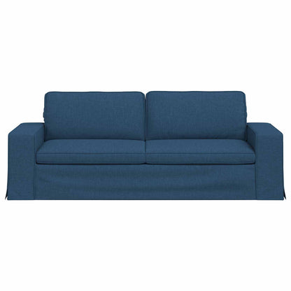 Bank Blauw 222 x 80 x 82 cm Metaal