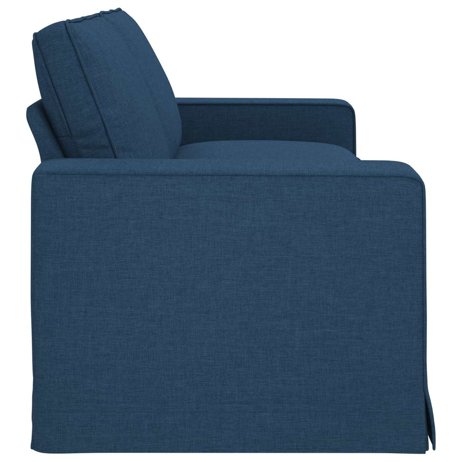 Bank Blauw 222 x 80 x 82 cm Metaal