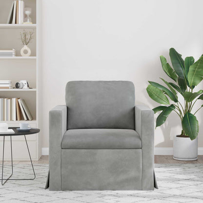 Bank Lichtgrijs Totale afmetingen: 78 x 78 x 80 cm (B x D x H)