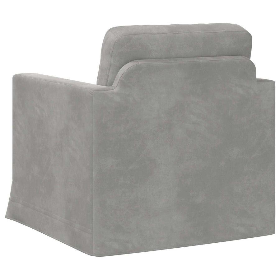 Bank Lichtgrijs Totale afmetingen: 78 x 78 x 80 cm (B x D x H)