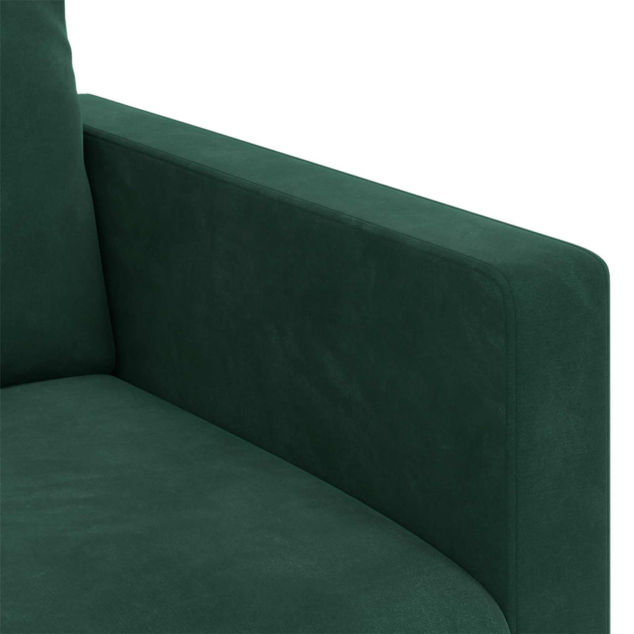 Bank Donkergroen Totale afmetingen: 78 x 78 x 80 cm (B x D x H)