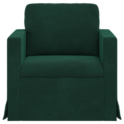 Bank Donkergroen Totale afmetingen: 78 x 78 x 80 cm (B x D x H)