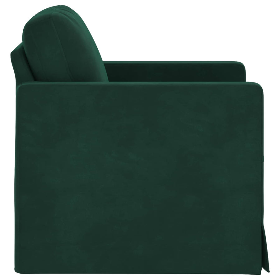 Bank Donkergroen Totale afmetingen: 78 x 78 x 80 cm (B x D x H)