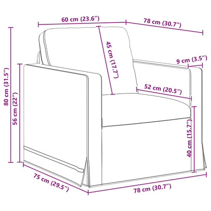 Bank Donkergroen Totale afmetingen: 78 x 78 x 80 cm (B x D x H)