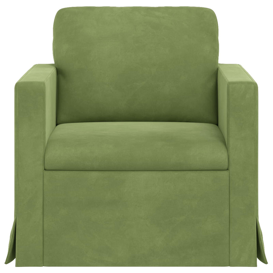 Bank Lichtgroen Totale afmetingen: 78 x 78 x 80 cm (B x D x H)