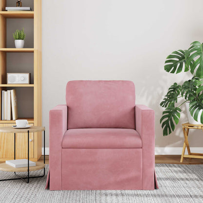 Bank Roze Totale afmetingen: 78 x 78 x 80 cm (B x D x H)