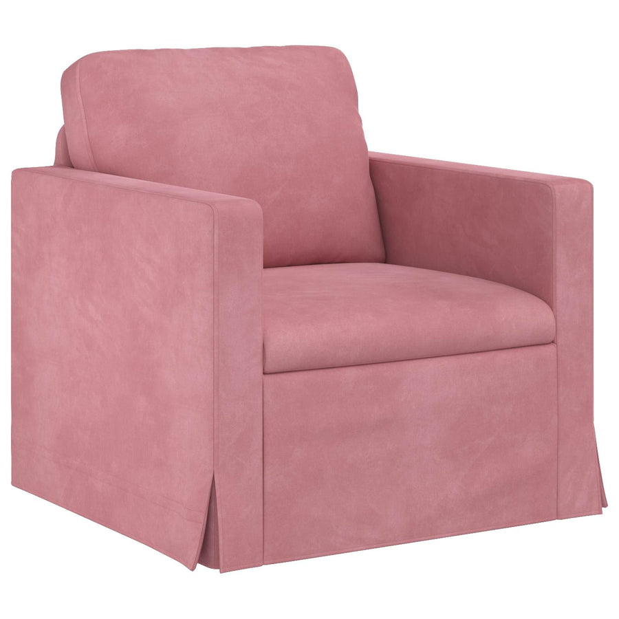 Bank Roze Totale afmetingen: 78 x 78 x 80 cm (B x D x H)