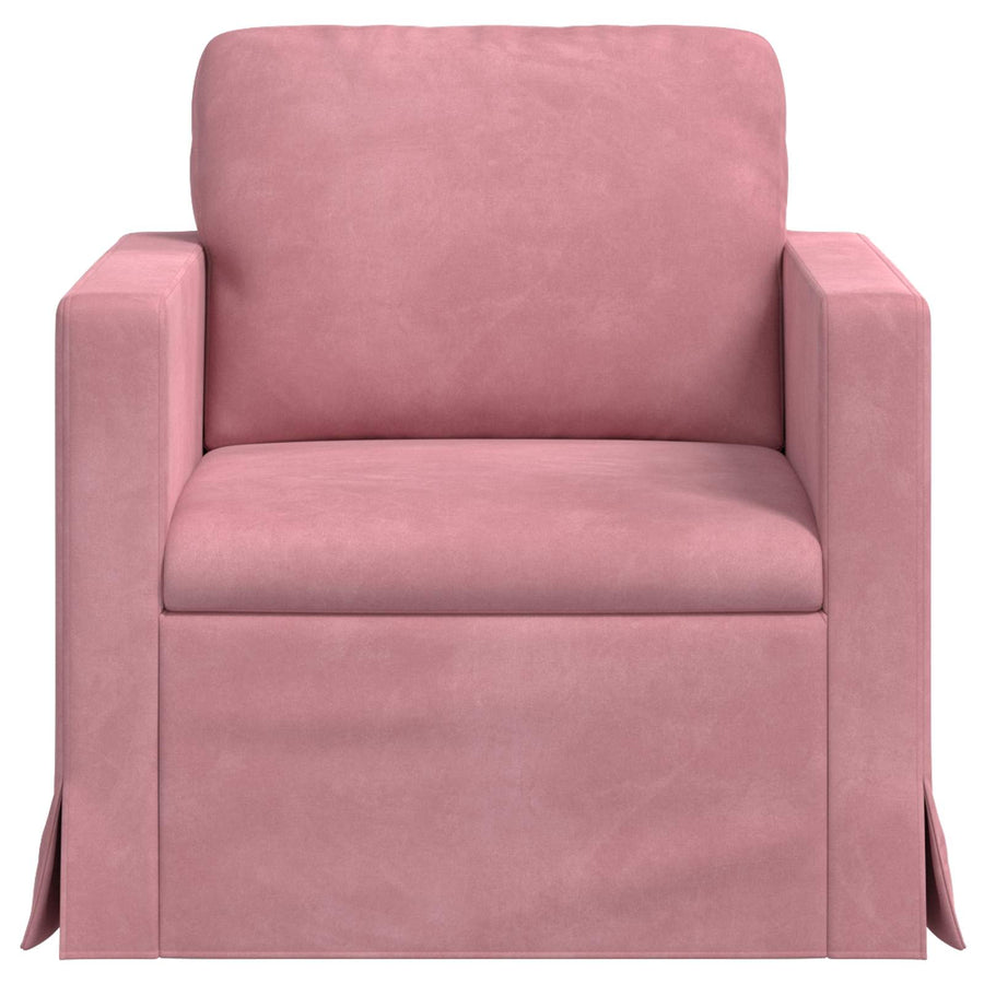 Bank Roze Totale afmetingen: 78 x 78 x 80 cm (B x D x H)