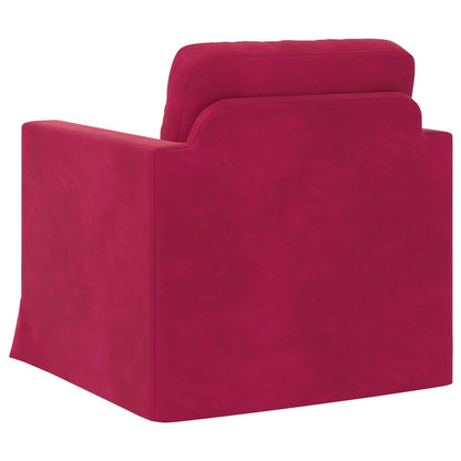Bank Wijnrood Totale afmetingen: 78 x 78 x 80 cm (B x D x H)