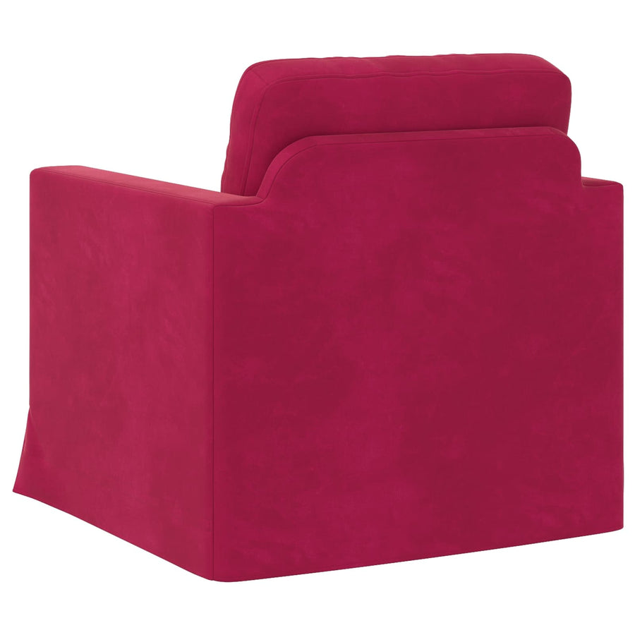 Bank Wijnrood Totale afmetingen: 78 x 78 x 80 cm (B x D x H)