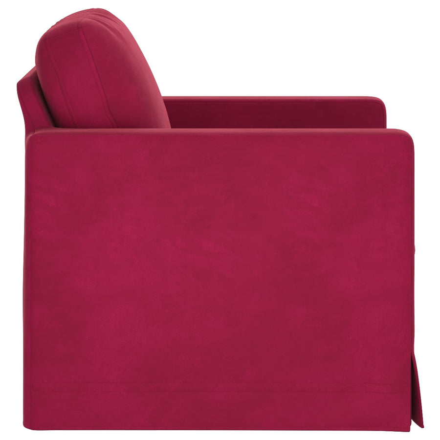 Bank Wijnrood Totale afmetingen: 78 x 78 x 80 cm (B x D x H)