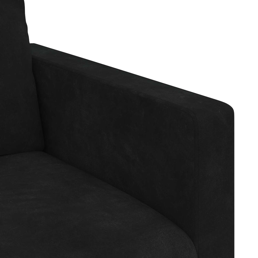 Bank Zwart Totale afmetingen: 78 x 78 x 80 cm (B x D x H)
