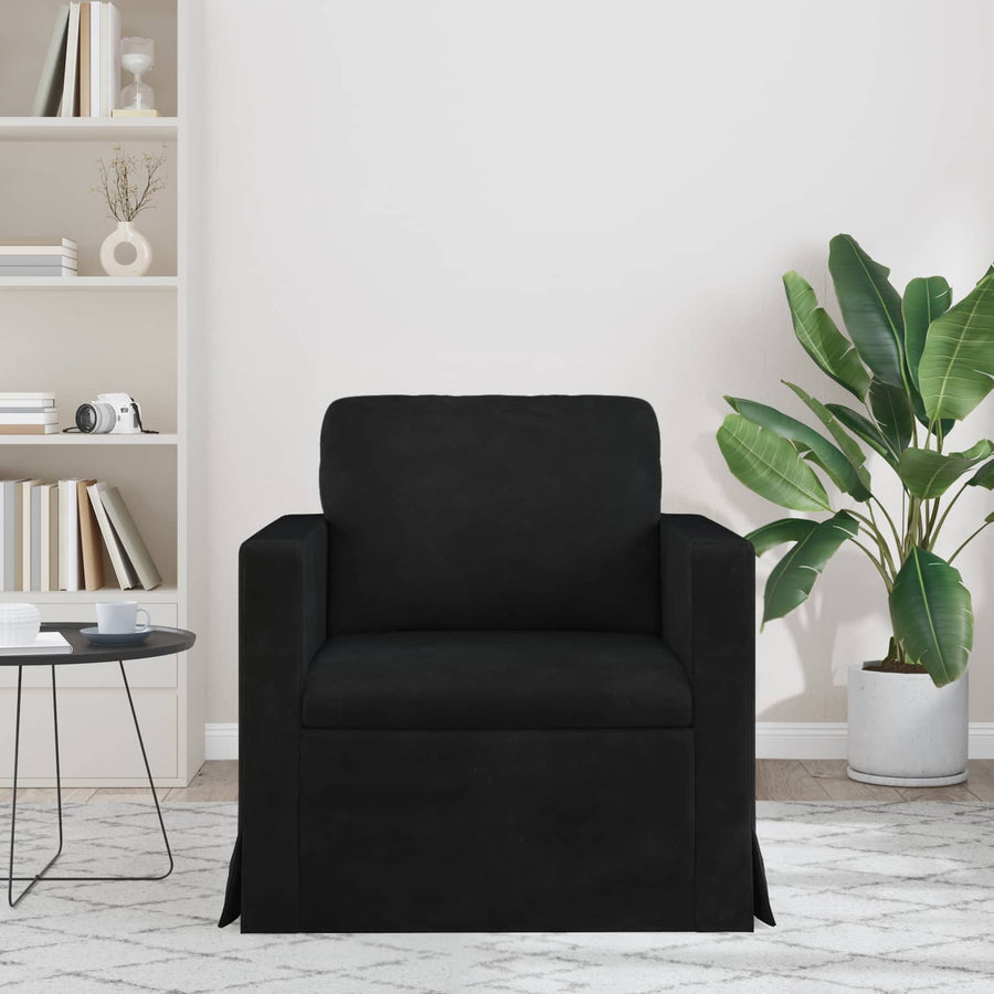 Bank Zwart Totale afmetingen: 78 x 78 x 80 cm (B x D x H)