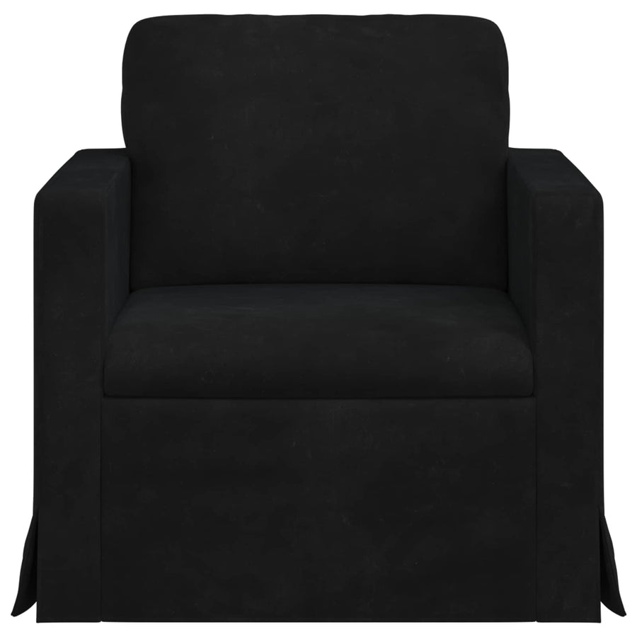 Bank Zwart Totale afmetingen: 78 x 78 x 80 cm (B x D x H)