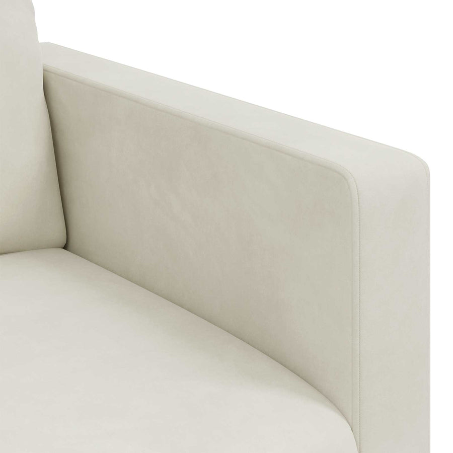 Bank Crème Totale afmetingen: 78 x 78 x 80 cm (B x D x H)