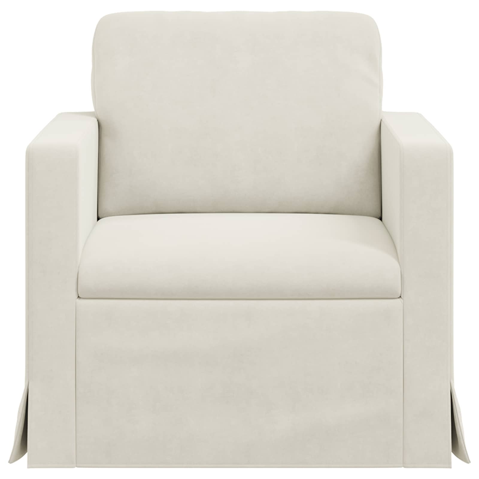 Bank Crème Totale afmetingen: 78 x 78 x 80 cm (B x D x H)