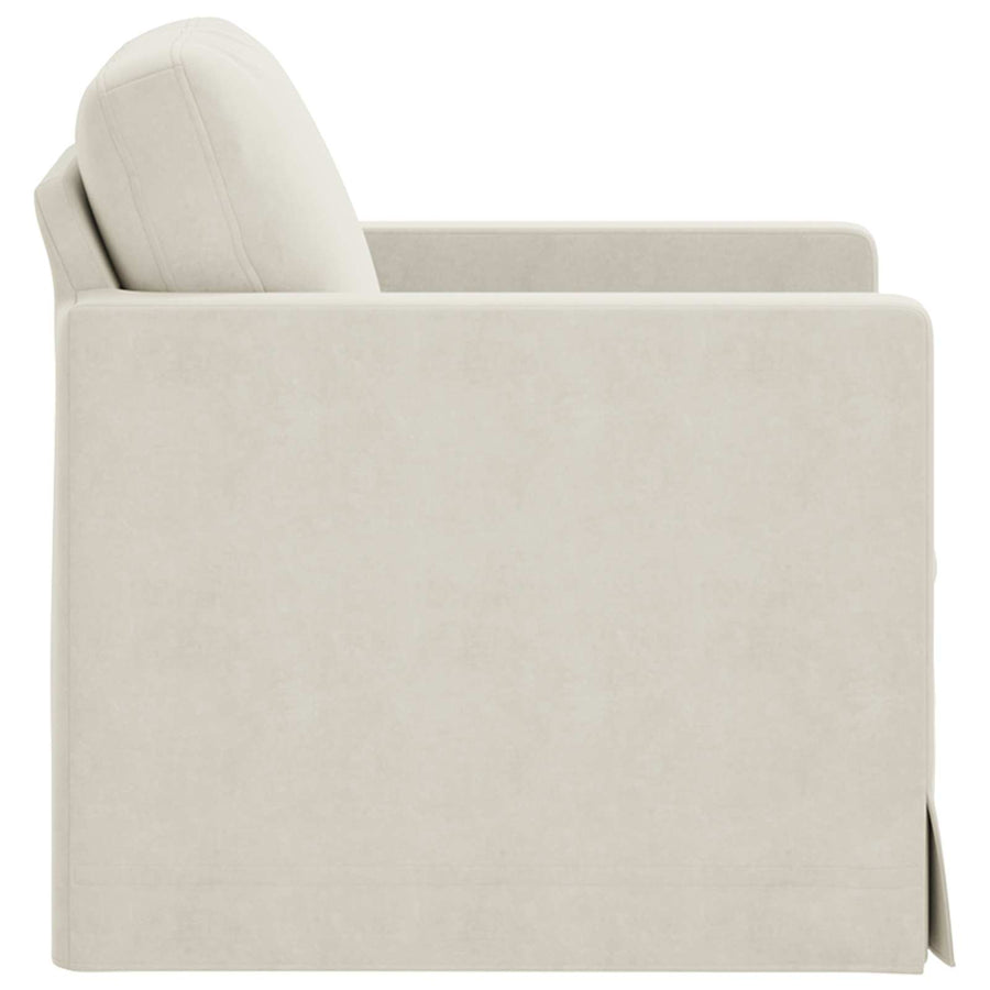 Bank Crème Totale afmetingen: 78 x 78 x 80 cm (B x D x H)