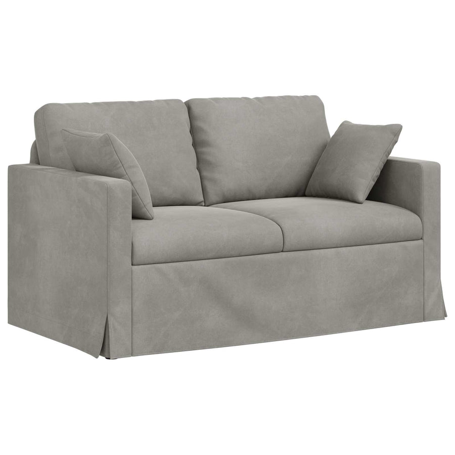 Bank Lichtgrijs Totale afmetingen: 138 x 78 x 80 cm (B x D x H)