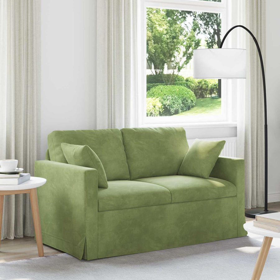 Bank Lichtgroen Totale afmetingen: 138 x 78 x 80 cm (B x D x H)