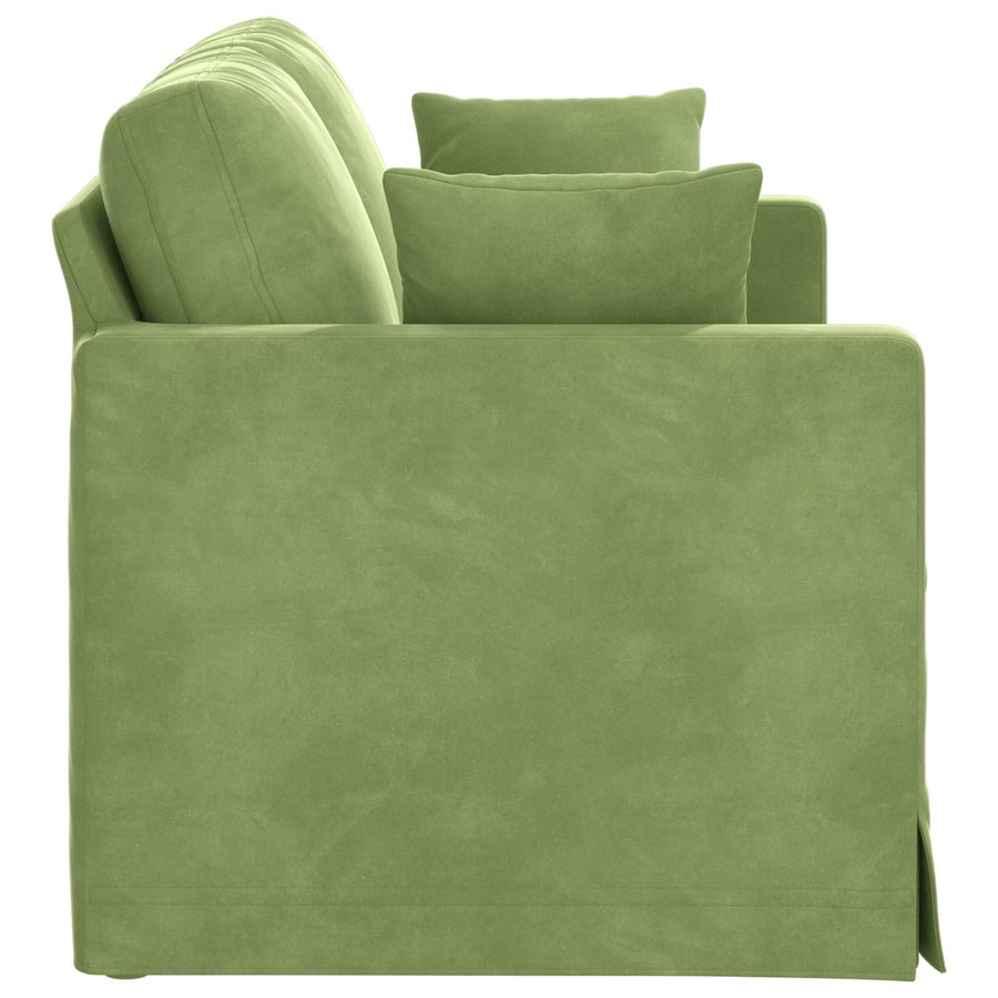 Bank Lichtgroen Totale afmetingen: 138 x 78 x 80 cm (B x D x H)