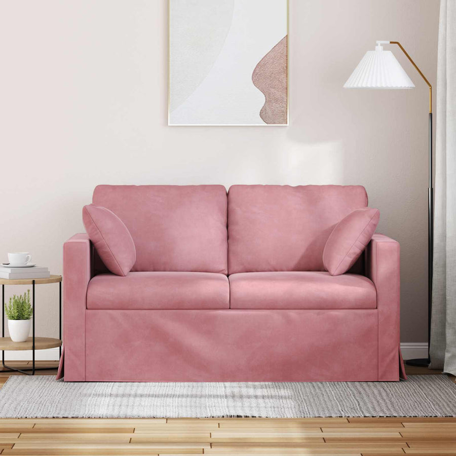 Bank Roze Totale afmetingen: 138 x 78 x 80 cm (B x D x H)