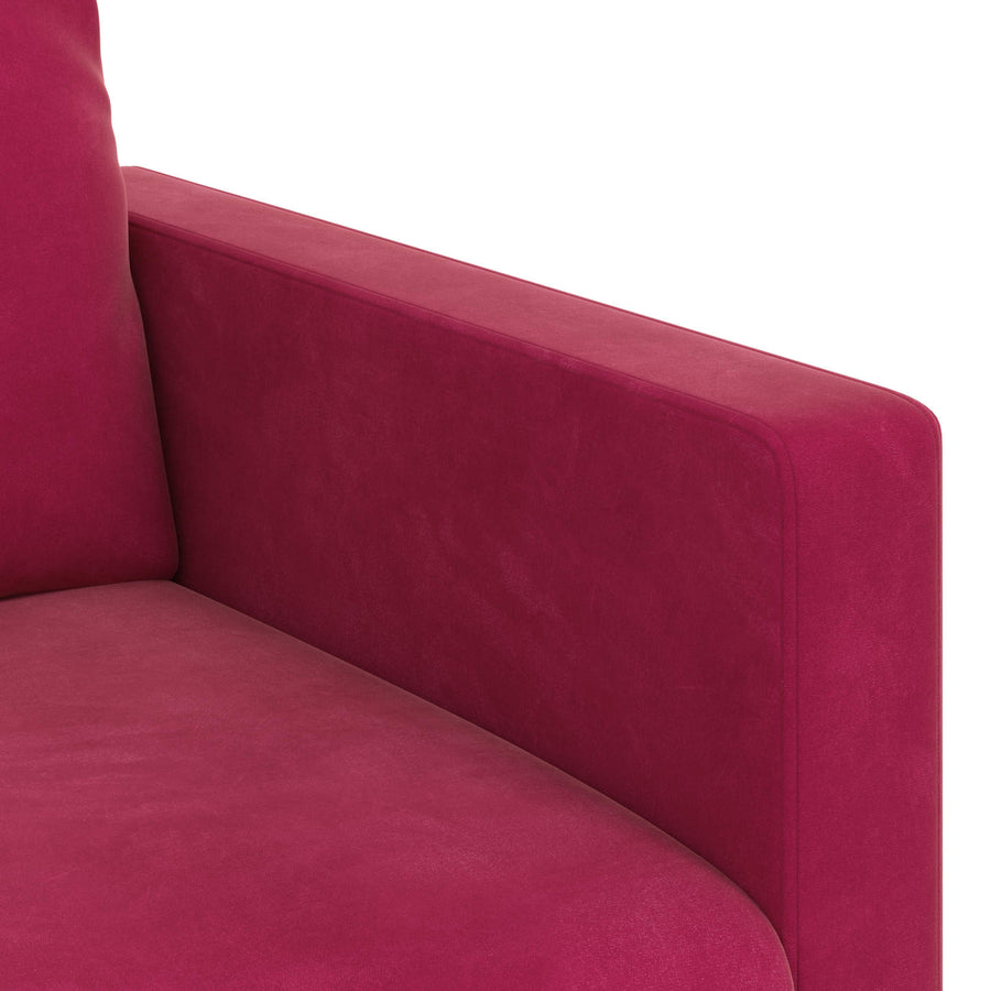 Bank Wijnrood Totale afmetingen: 138 x 78 x 80 cm (B x D x H)