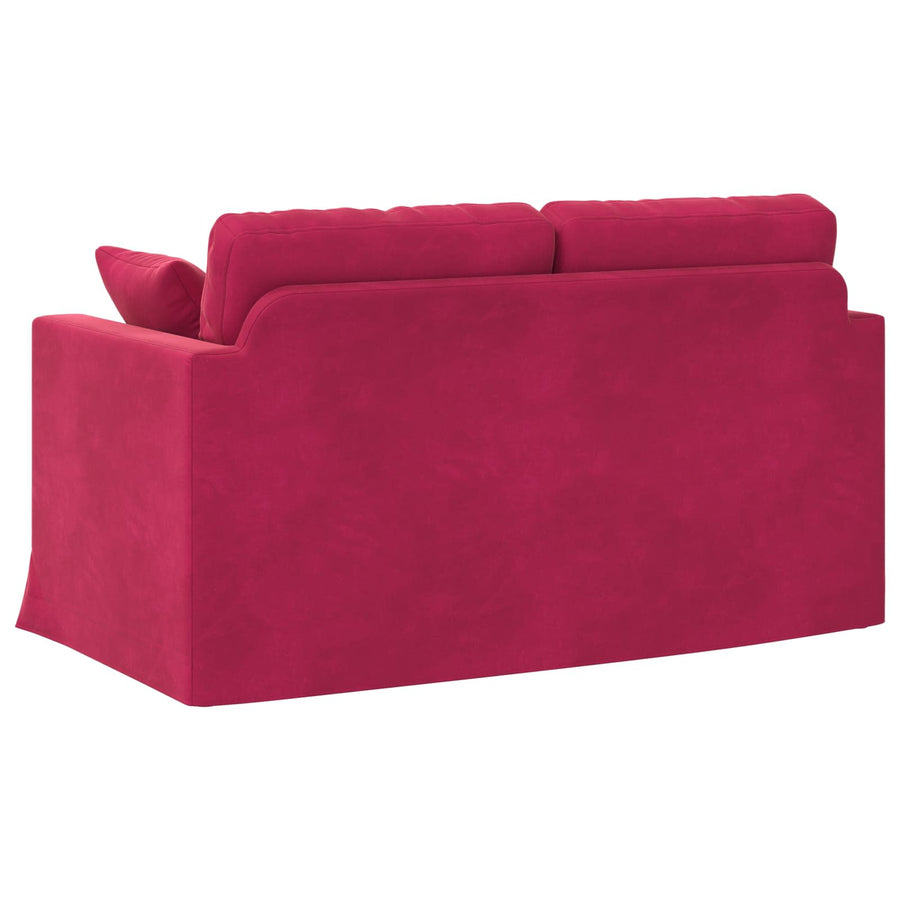 Bank Wijnrood Totale afmetingen: 138 x 78 x 80 cm (B x D x H)