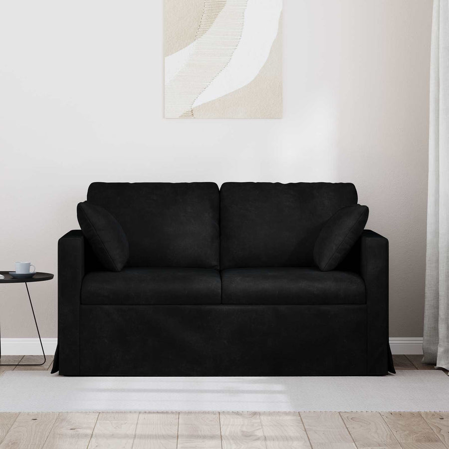 Bank Zwart Totale afmetingen: 138 x 78 x 80 cm (B x D x H)