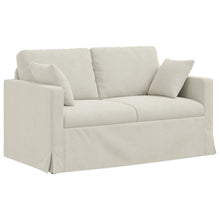 Bank Crème Totale afmetingen: 138 x 78 x 80 cm (B x D x H)