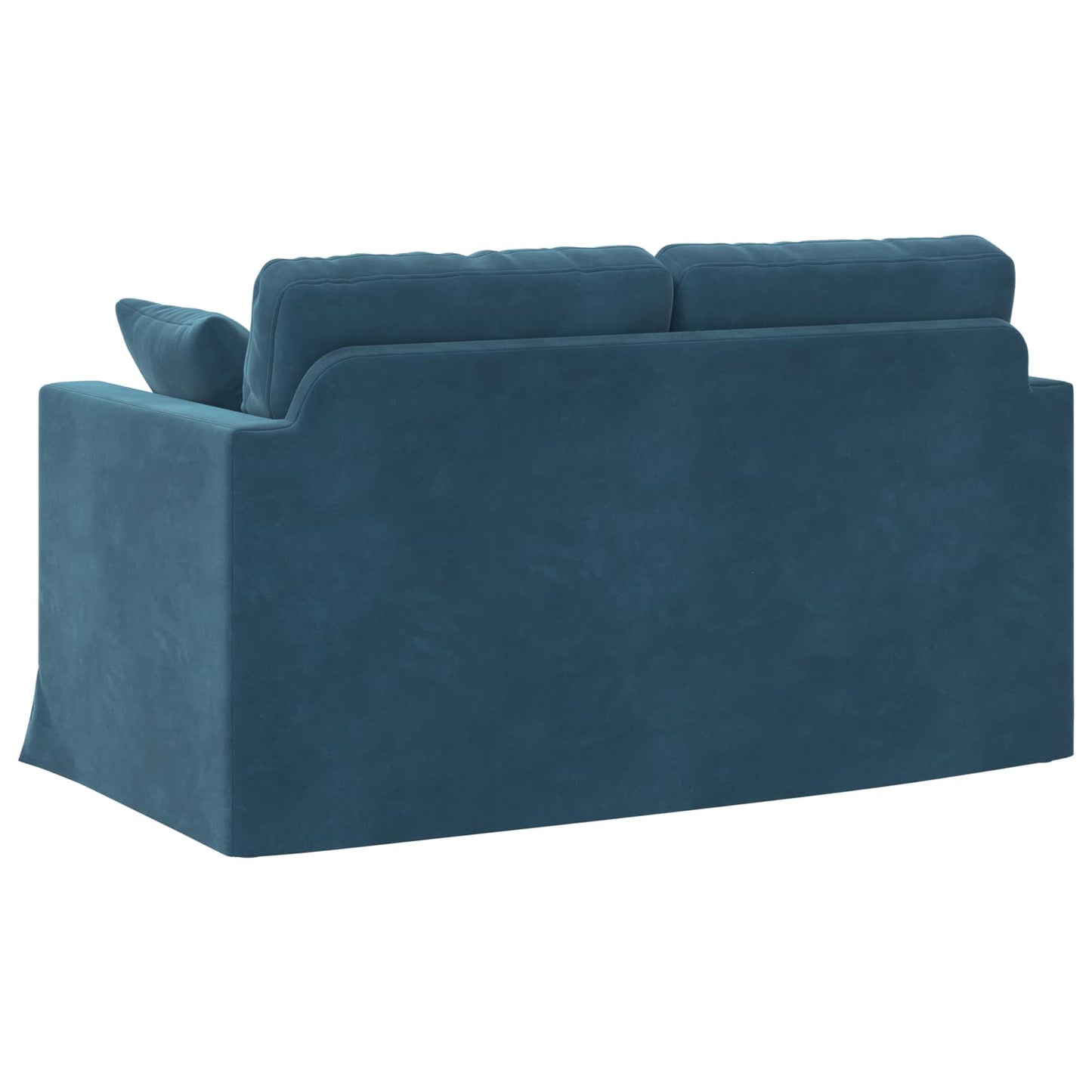 Bank 120cm Blauw Metaal