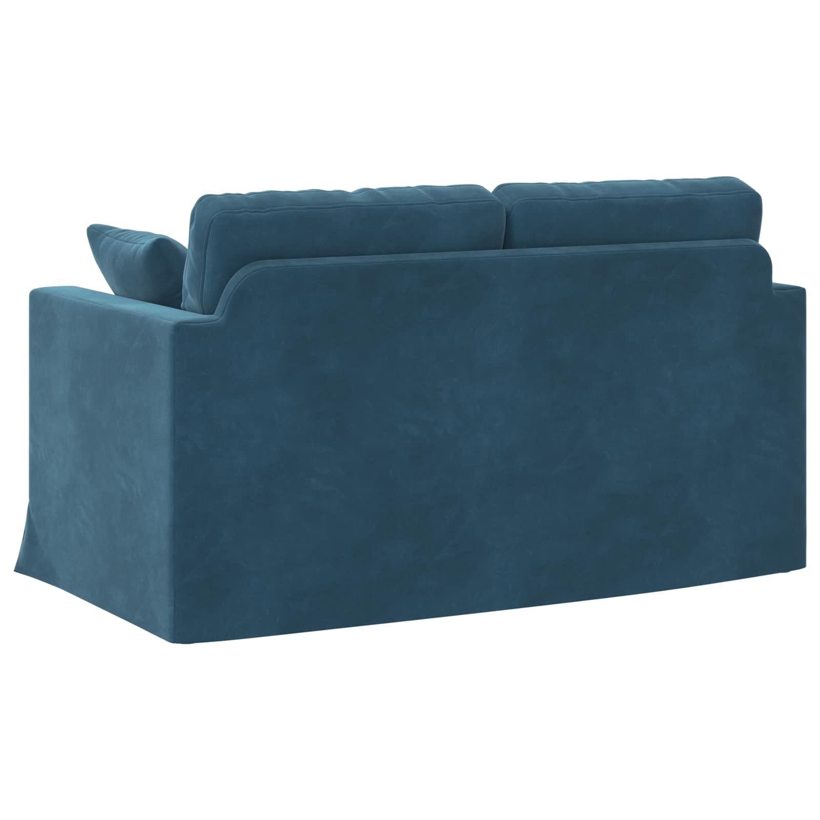Bank 120cm Blauw Metaal