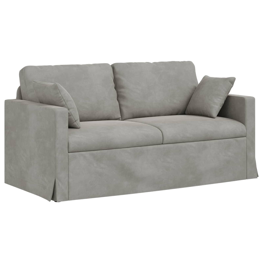 Bank Lichtgrijs Totale afmetingen: 158 x 78 x 80 cm (B x D x H)