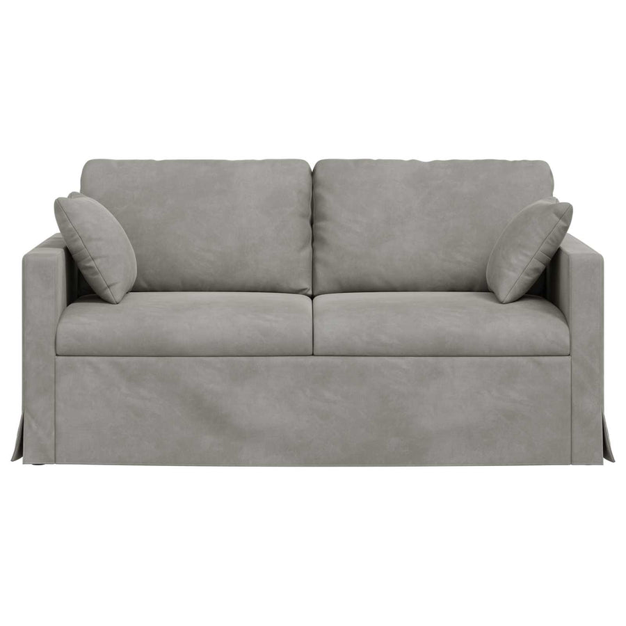 Bank Lichtgrijs Totale afmetingen: 158 x 78 x 80 cm (B x D x H)