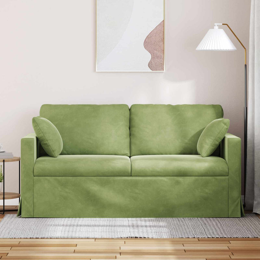 Bank Lichtgroen Totale afmetingen: 158 x 78 x 80 cm (B x D x H)