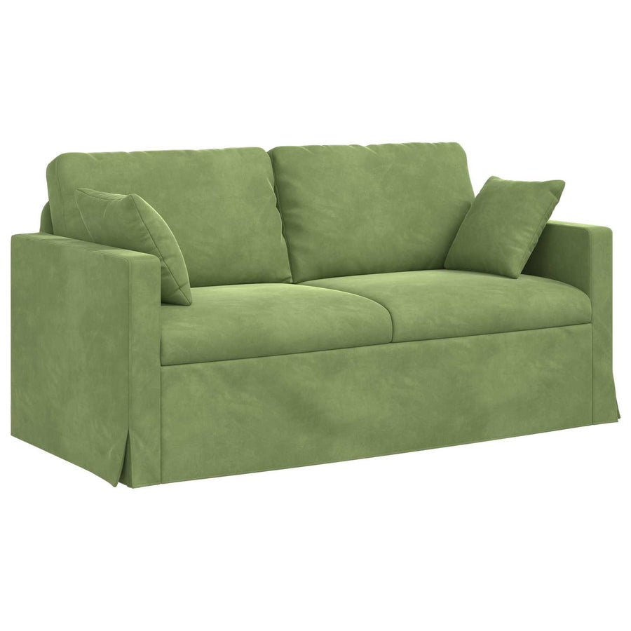 Bank Lichtgroen Totale afmetingen: 158 x 78 x 80 cm (B x D x H)