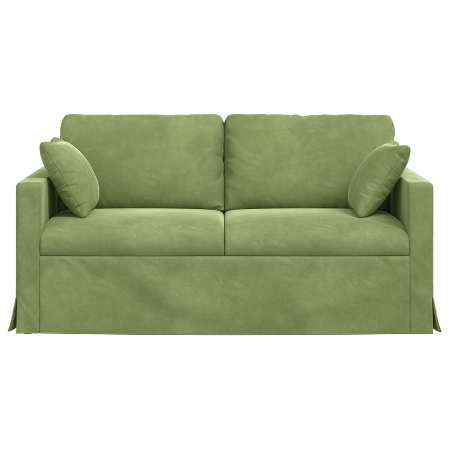 Bank Lichtgroen Totale afmetingen: 158 x 78 x 80 cm (B x D x H)