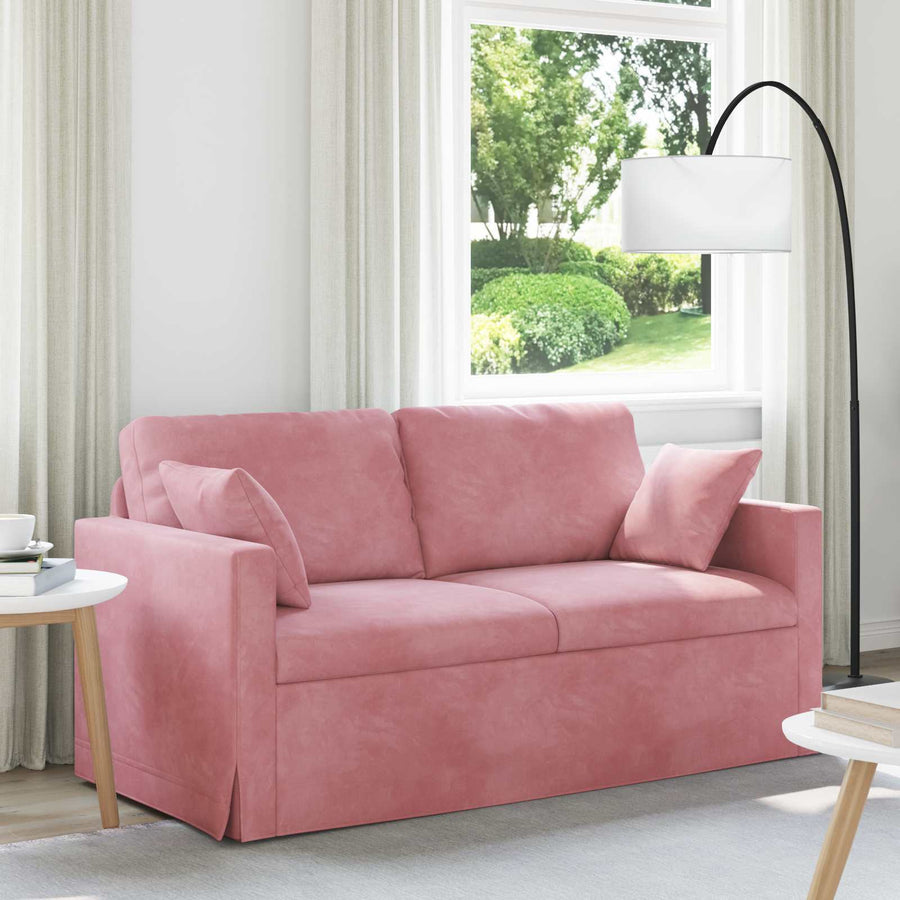 Bank Roze Totale afmetingen: 158 x 78 x 80 cm (B x D x H)