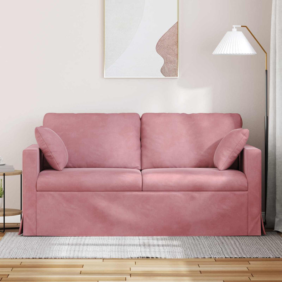 Bank Roze Totale afmetingen: 158 x 78 x 80 cm (B x D x H)
