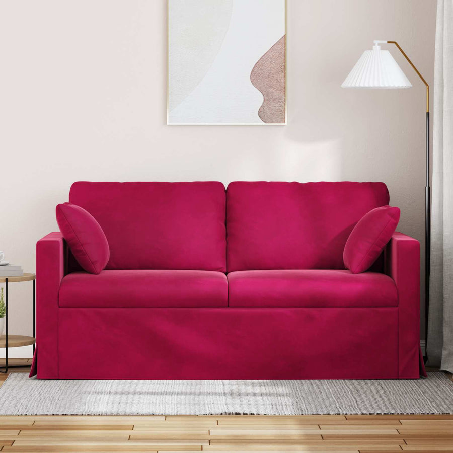 Bank Wijnrood Totale afmetingen: 158 x 78 x 80 cm (B x D x H)