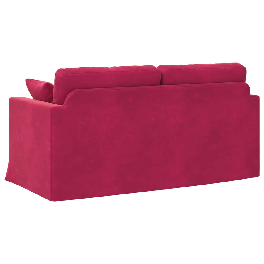 Bank Wijnrood Totale afmetingen: 158 x 78 x 80 cm (B x D x H)