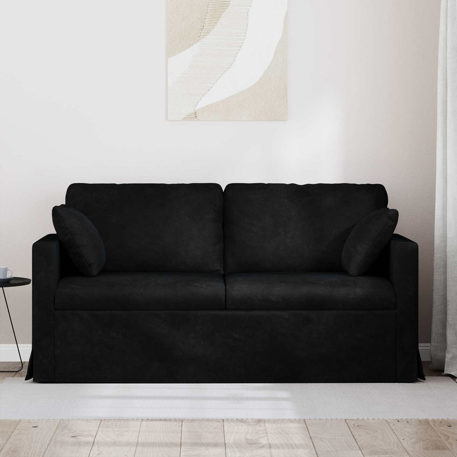 Bank Zwart Totale afmetingen: 158 x 78 x 80 cm (B x D x H)