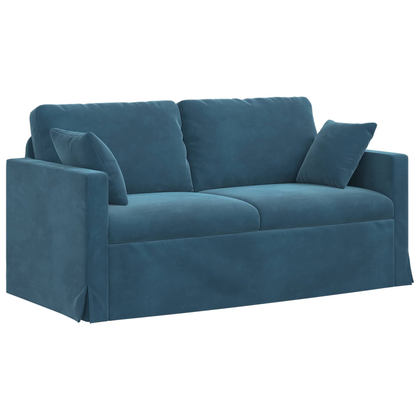 Bank Blauw 158 x 78 x 80 cm Fluweel