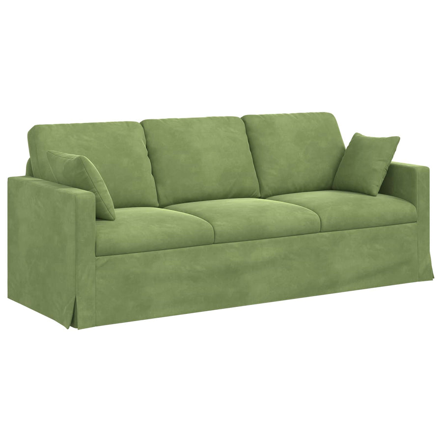 Bank Lichtgroen Totale afmetingen: 198 x 78 x 80 cm (B x D x H)