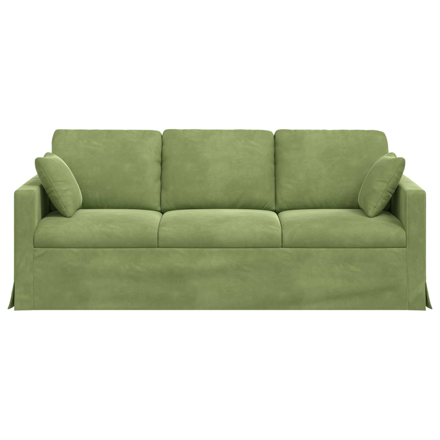 Bank Lichtgroen Totale afmetingen: 198 x 78 x 80 cm (B x D x H)