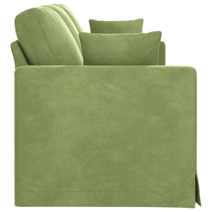 Bank Lichtgroen Totale afmetingen: 198 x 78 x 80 cm (B x D x H)